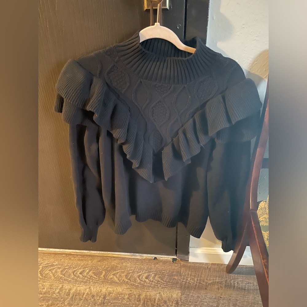 Ruffle Sweater